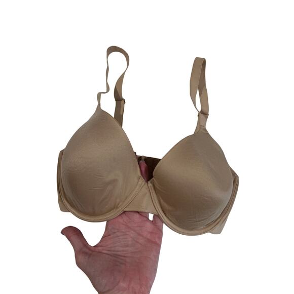 Natori Revelation Wired T-Shirt Bra Womens Size 34DD Style 721248 Color Cafe $70 - Picture 2 of 6